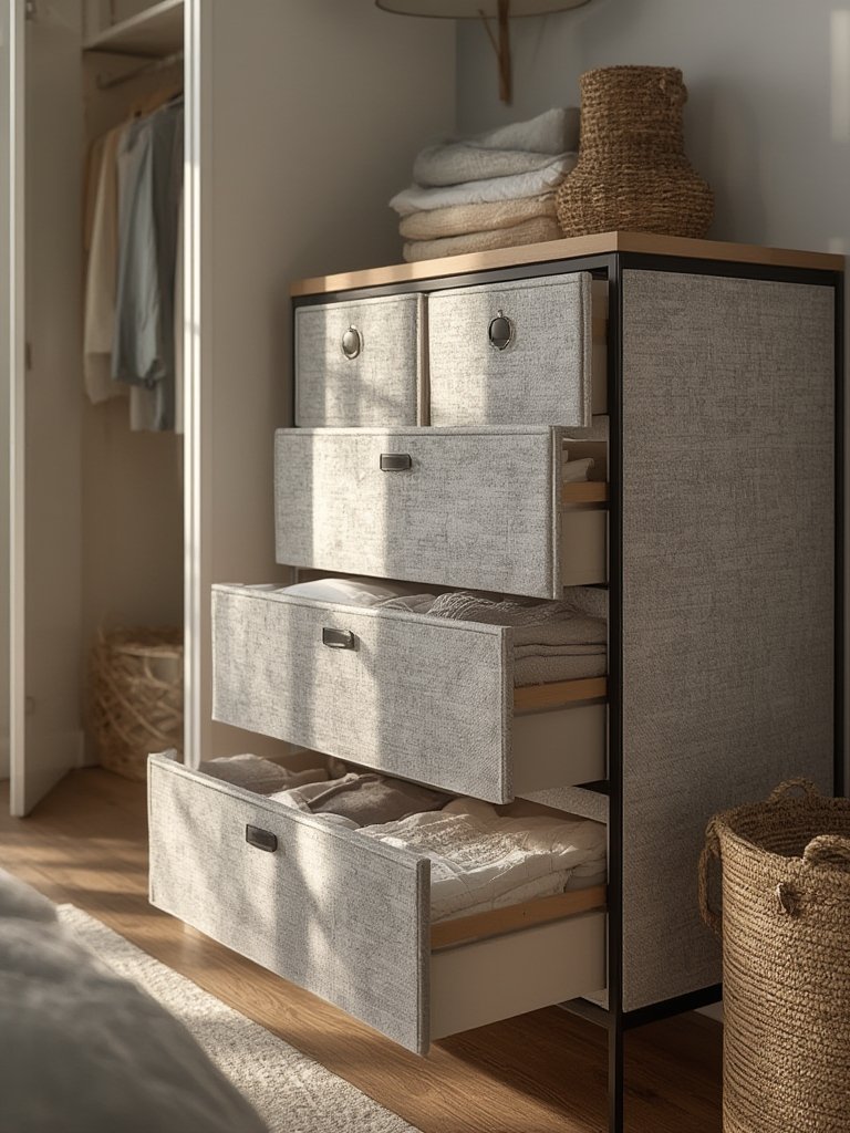 bedroom dresser in action