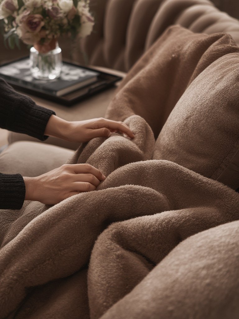 luxury velvet sofa - Illustration 2